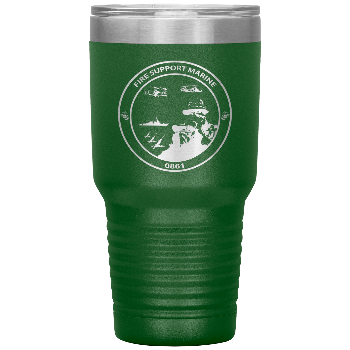 Fire Support Marine 30oz Tumbler