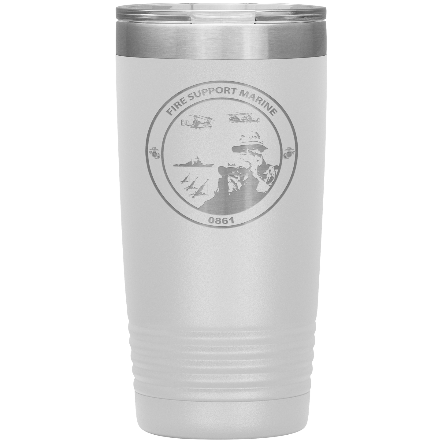 Fire Support Marine 20oz Tumbler