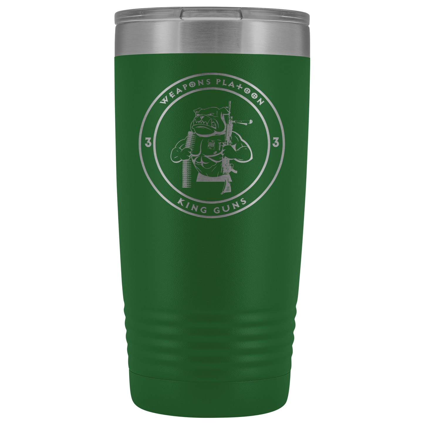 3/3 Guns Tumbler
