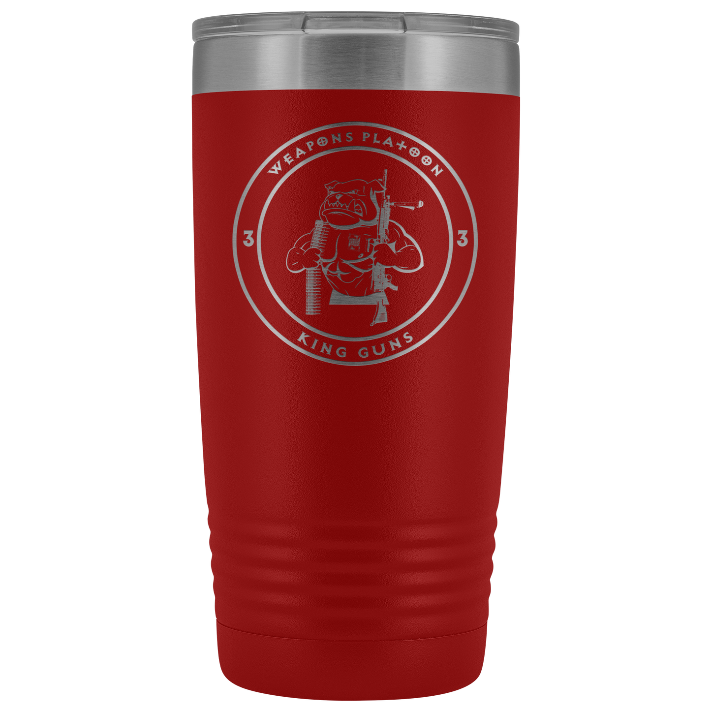 3/3 Guns Tumbler