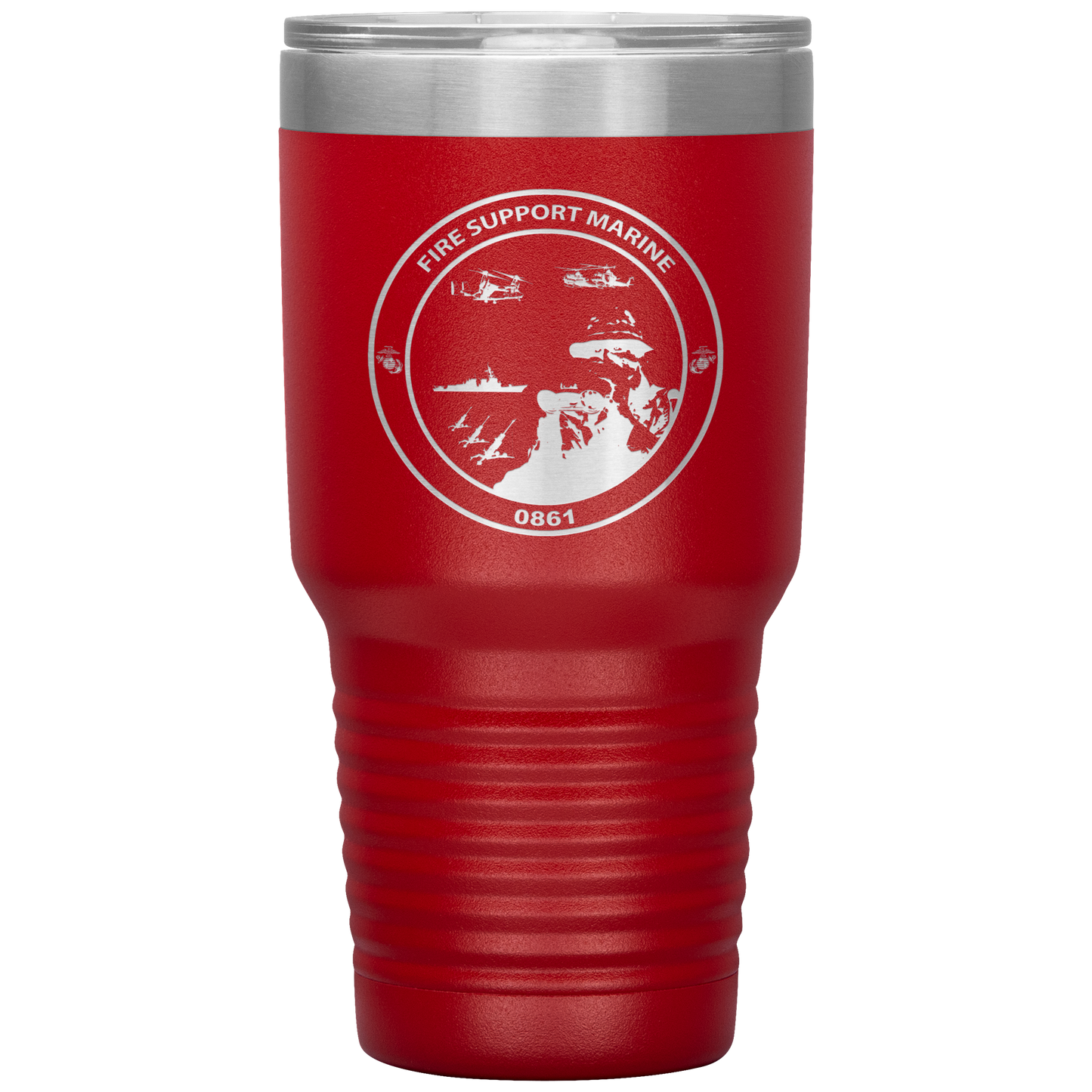 Fire Support Marine 30oz Tumbler