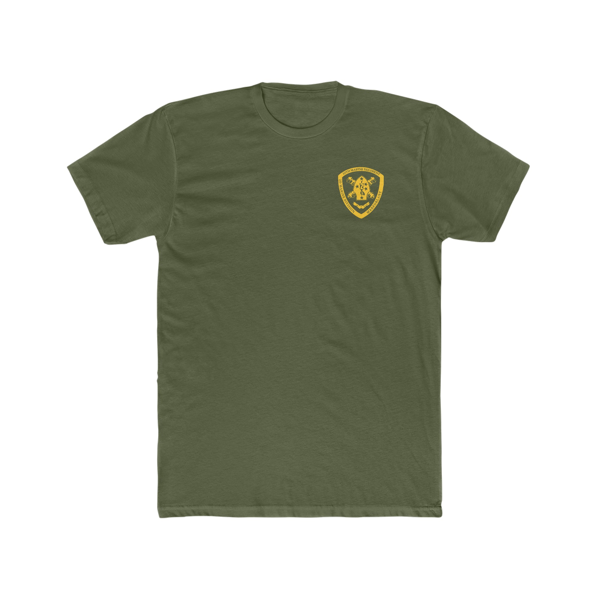 Military Green 1st Battalion 10th Marines Tee