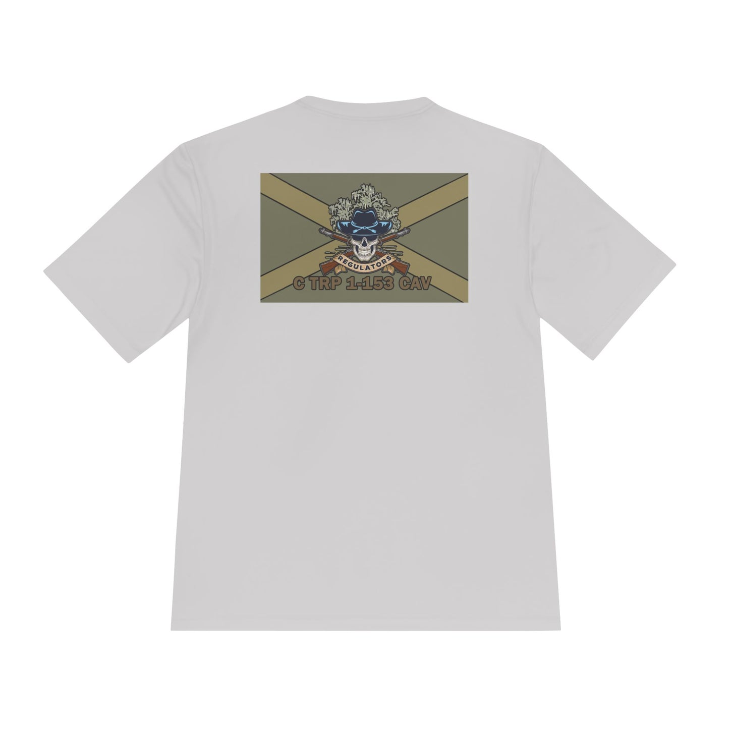 C Troop Flag Athletic Tee