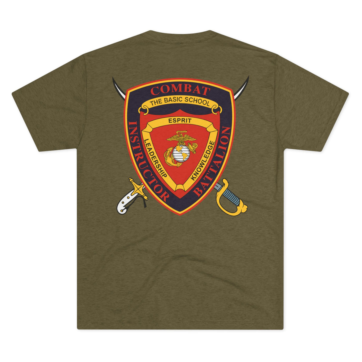 TBS Combat Instructor Battalion Athletic Tee