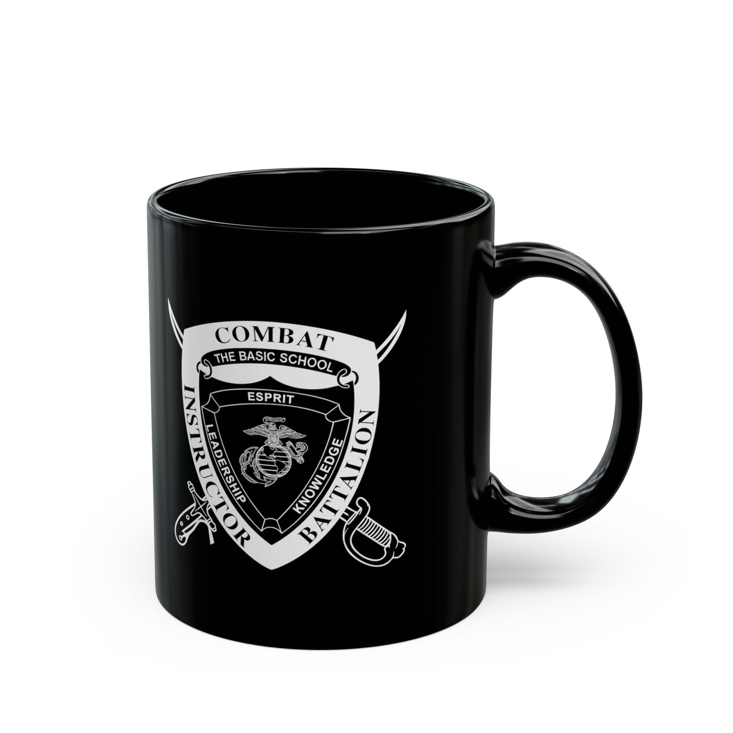 TBS Combat Instructor Battalion Black Mug