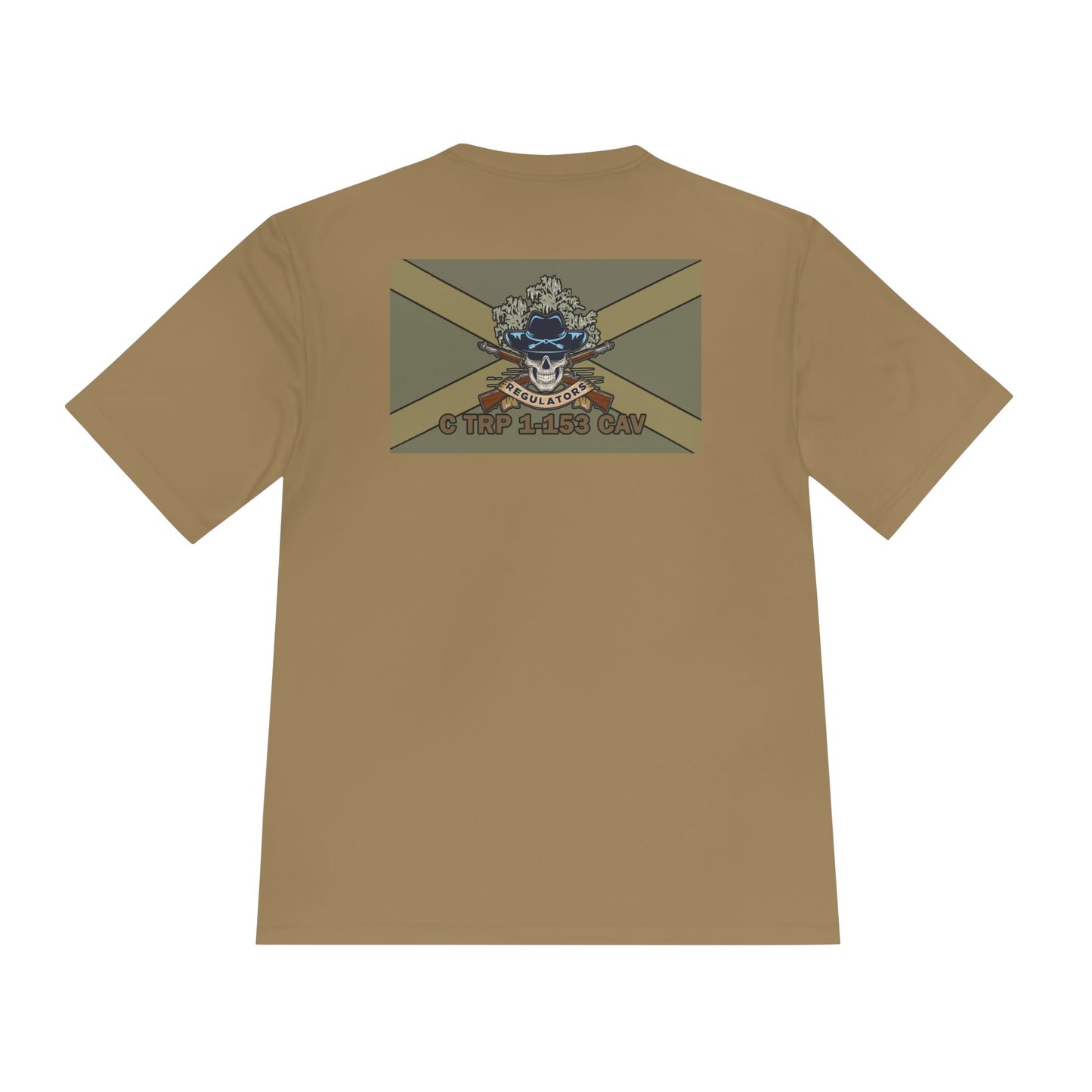 C Troop Flag Athletic Tee
