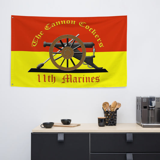 11th Marine Regiment Flag