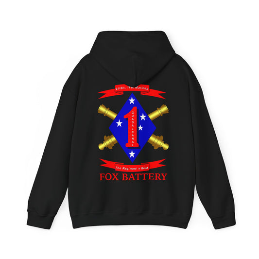 Fox Battery 2nd Battalion 11th Marines Hoodie