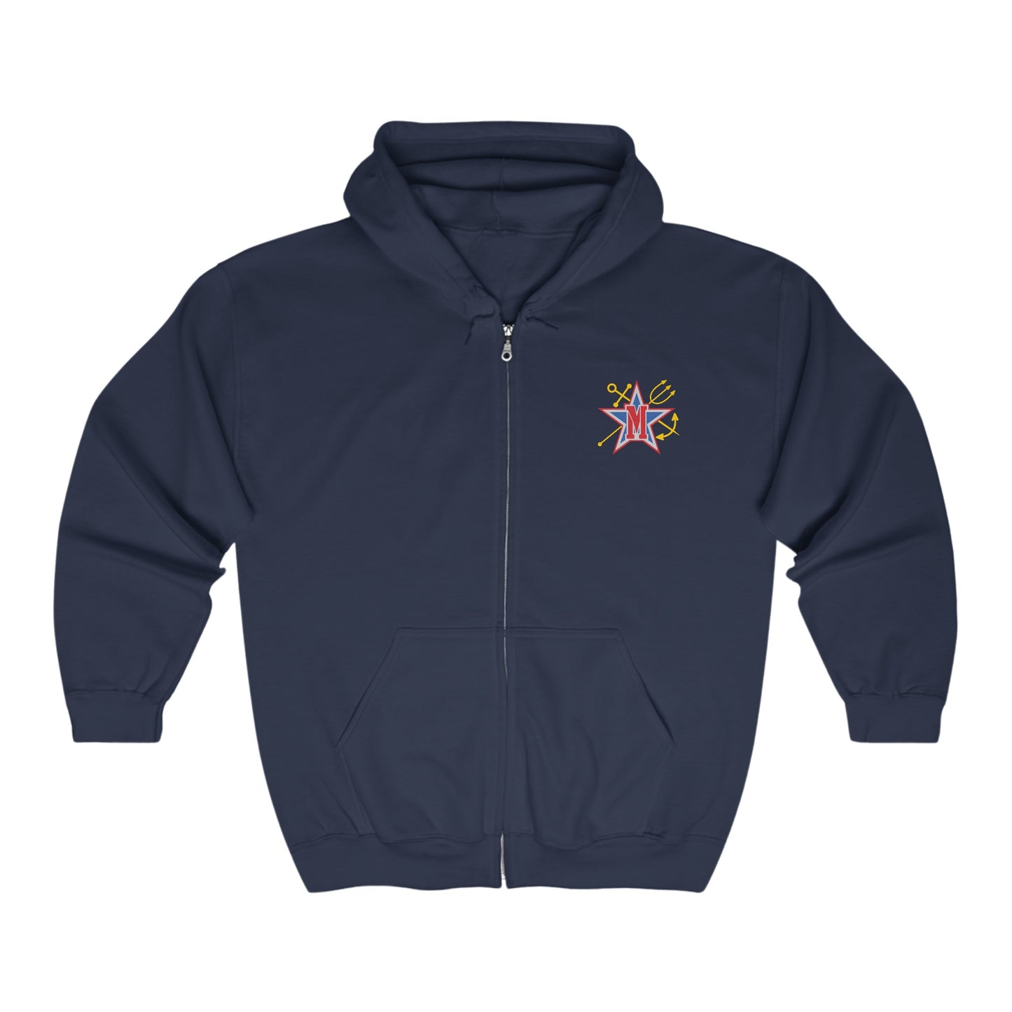 McDowell HS NJROTC Zip Hoodie