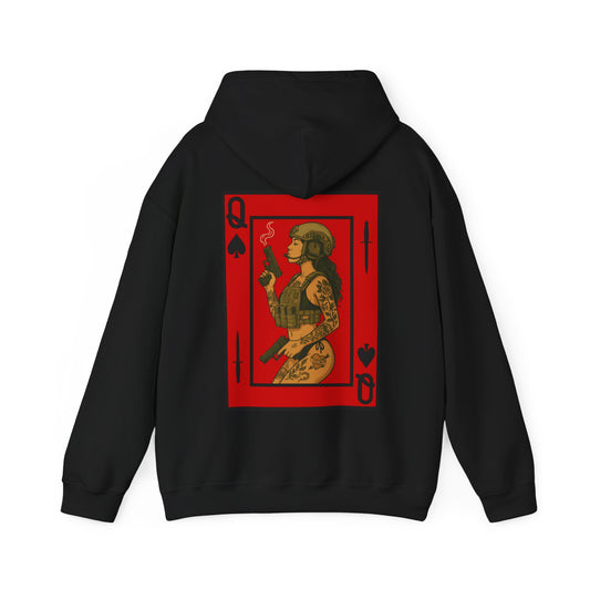 Queen of Spades Graphic Hoodie