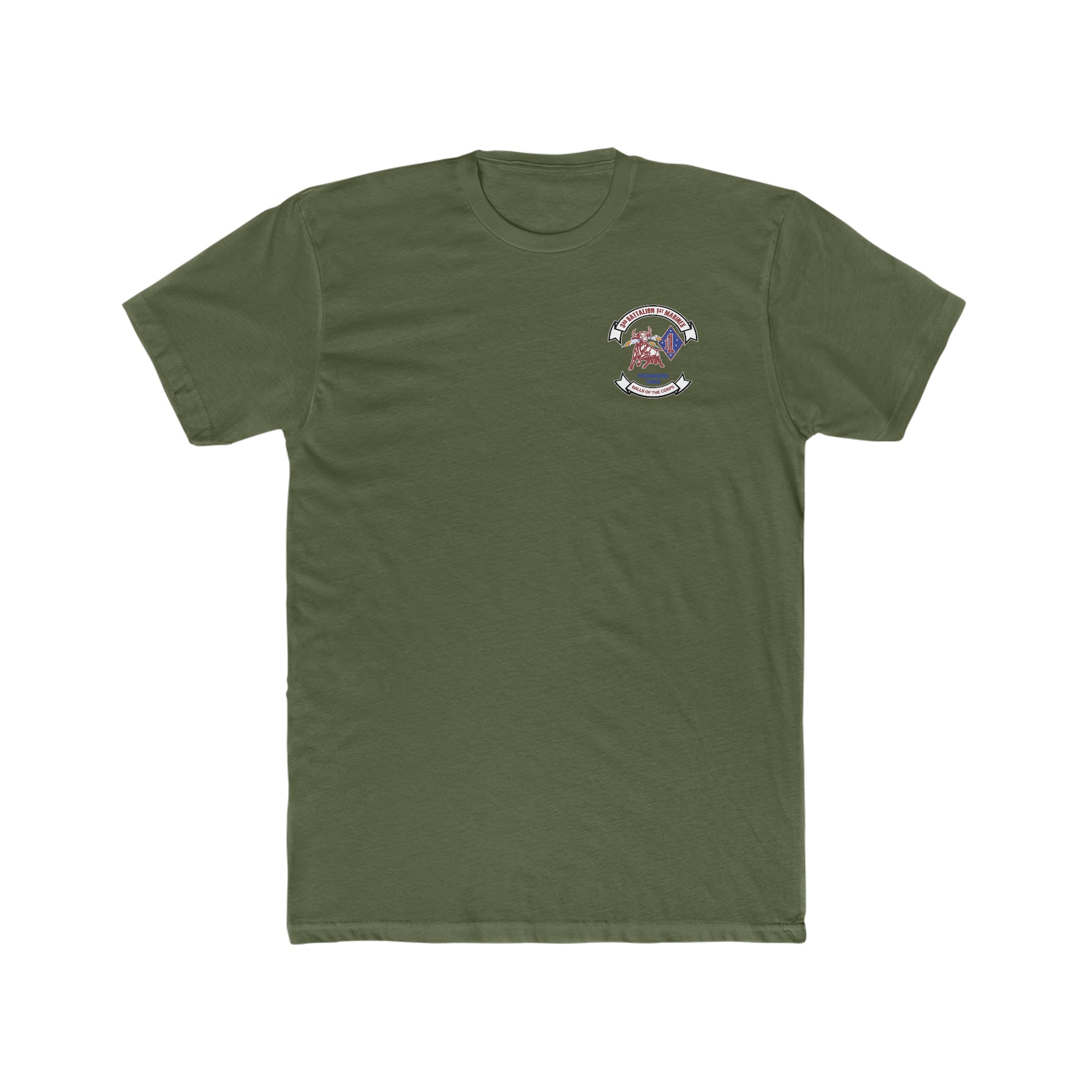 Military Green 3rd Battalion 1st Marines Shirt