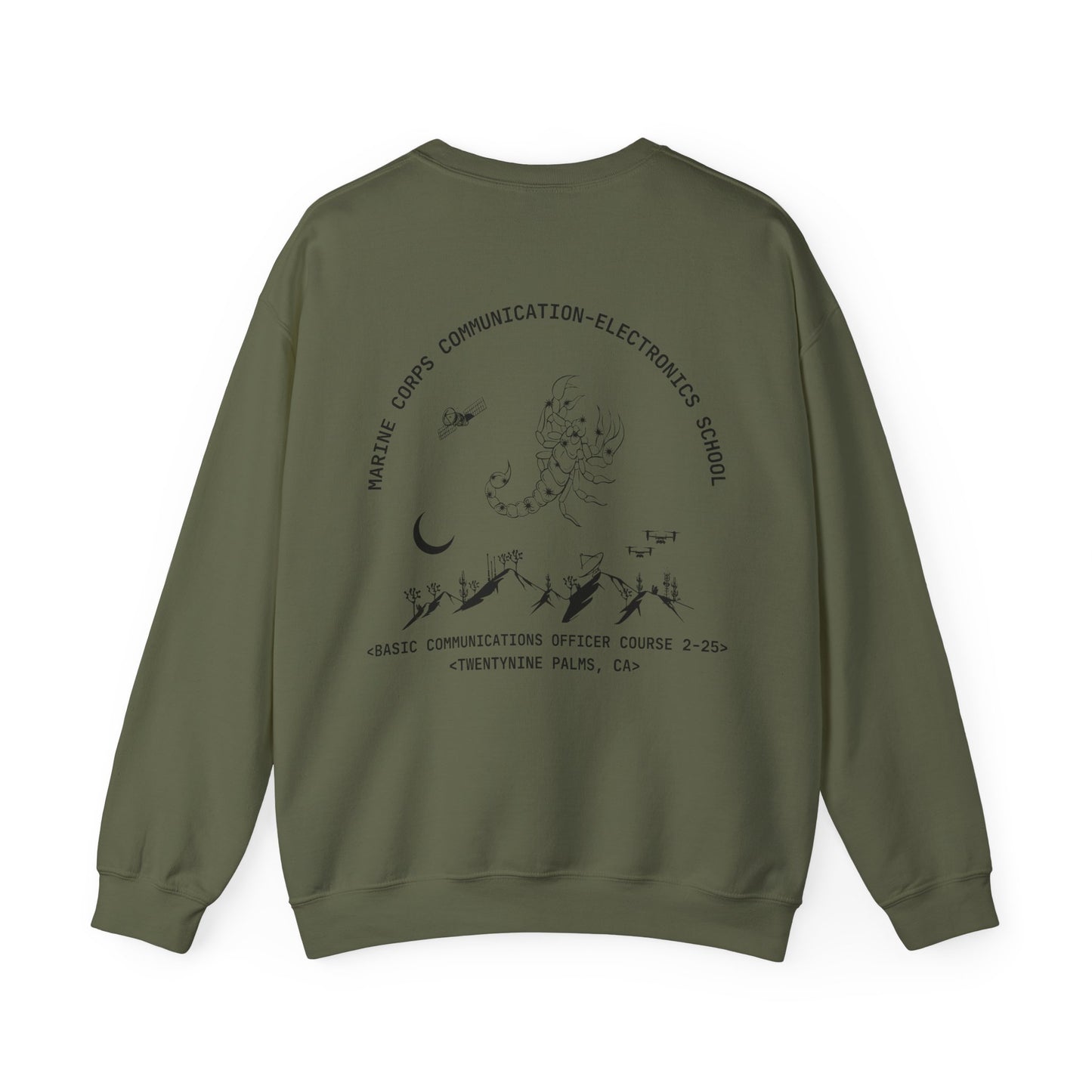 Basic Communication Officers Course Class 2-25 Sweatshirt