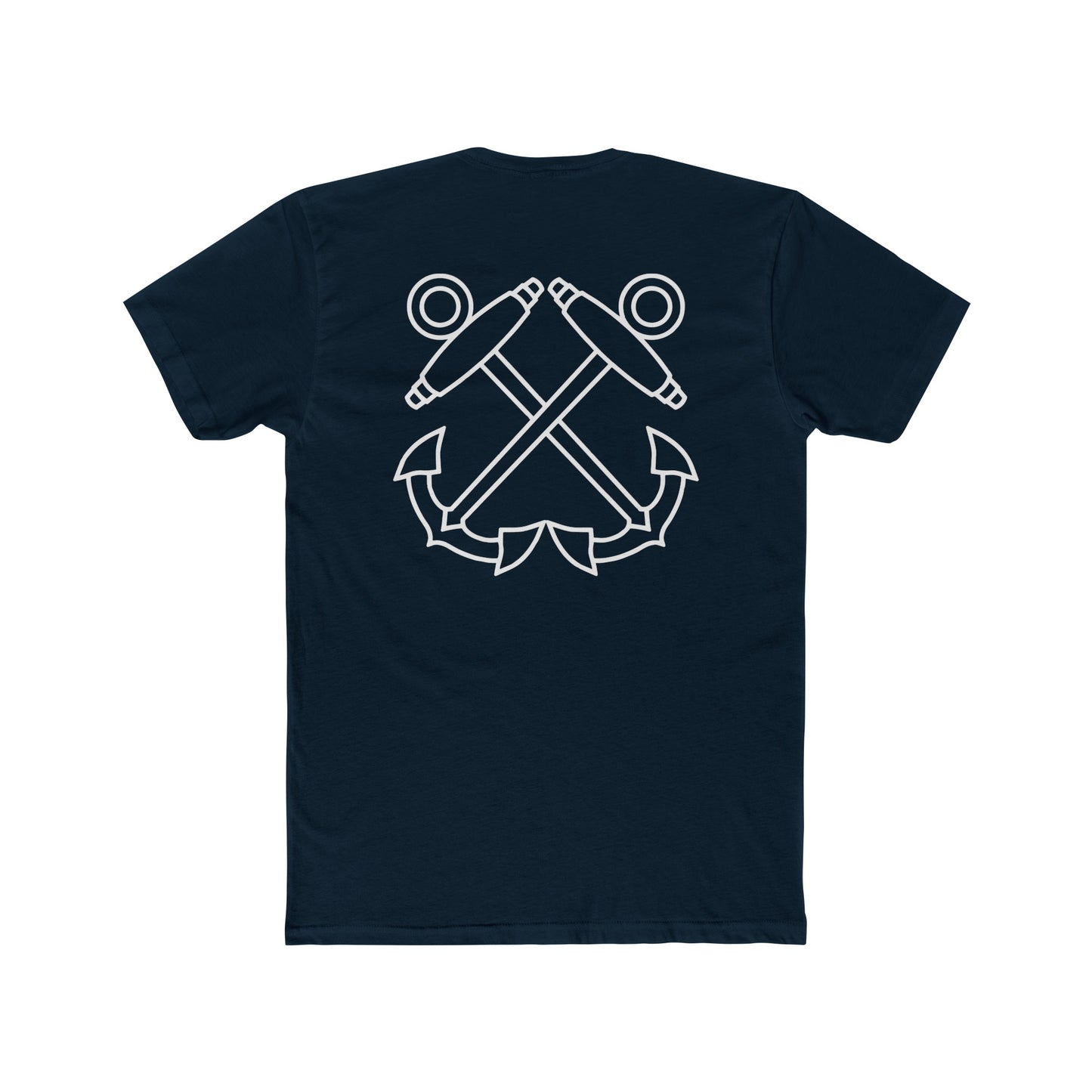 Navy Blue Boatswain's Mate Anchor T-shirt