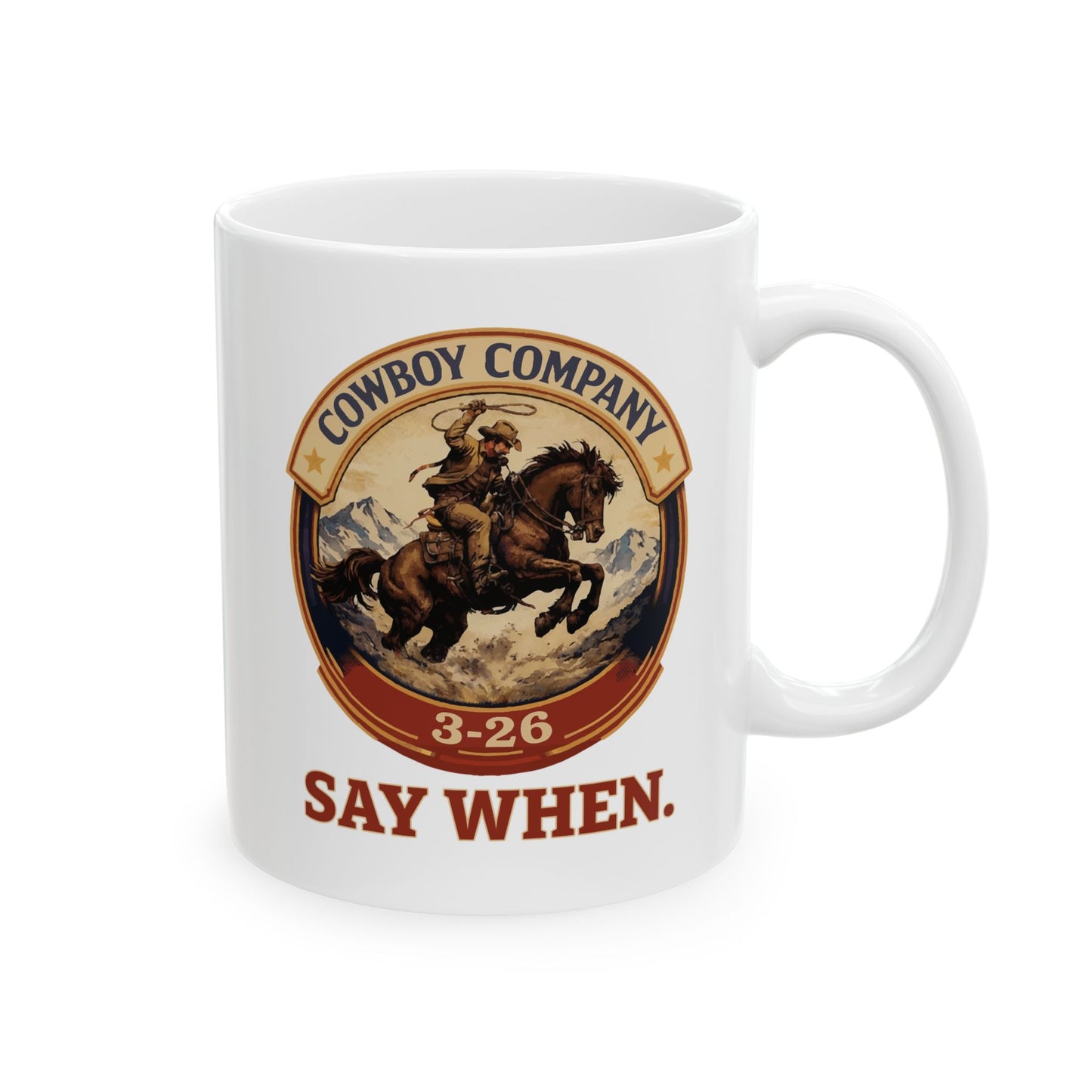 TBS Class 3-26 Golf Company Mug
