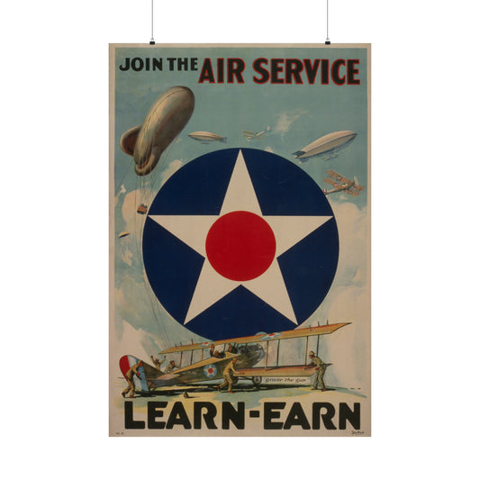 WWI Army Air Corps Recruiting Poster