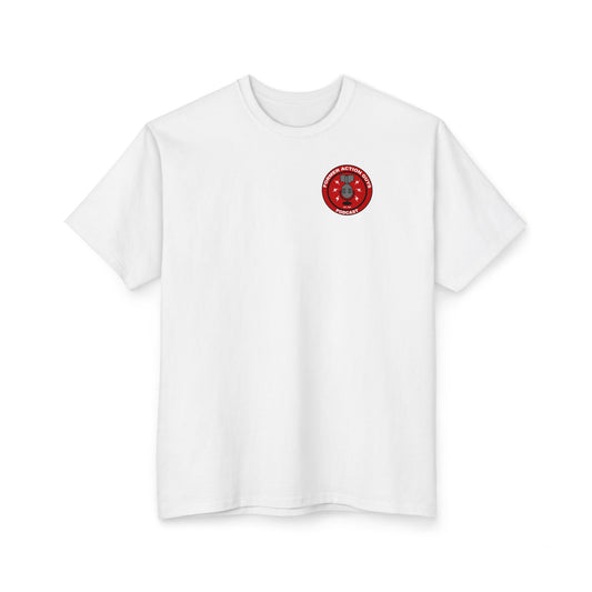 Former Action Guys Podcast Tall T-Shirt
