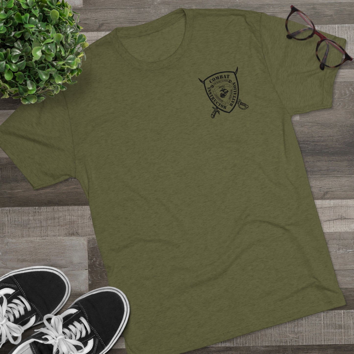 TBS Combat Instructor Battalion Athletic Tee