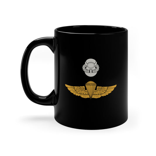 Scuba and Gold Jump Wings Coffee Mug