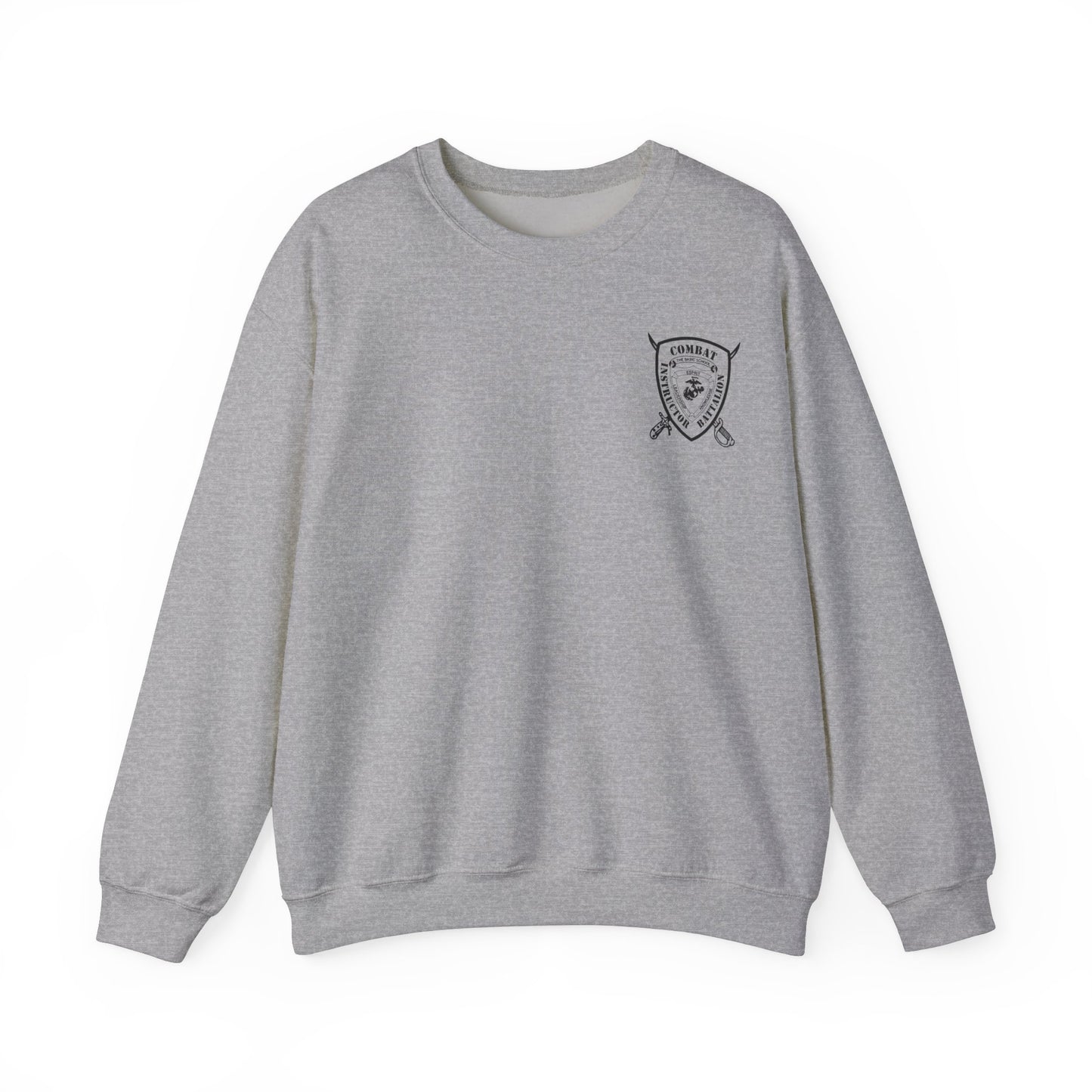 Grey TBS Combat Instructor Battalion Sweatshirt