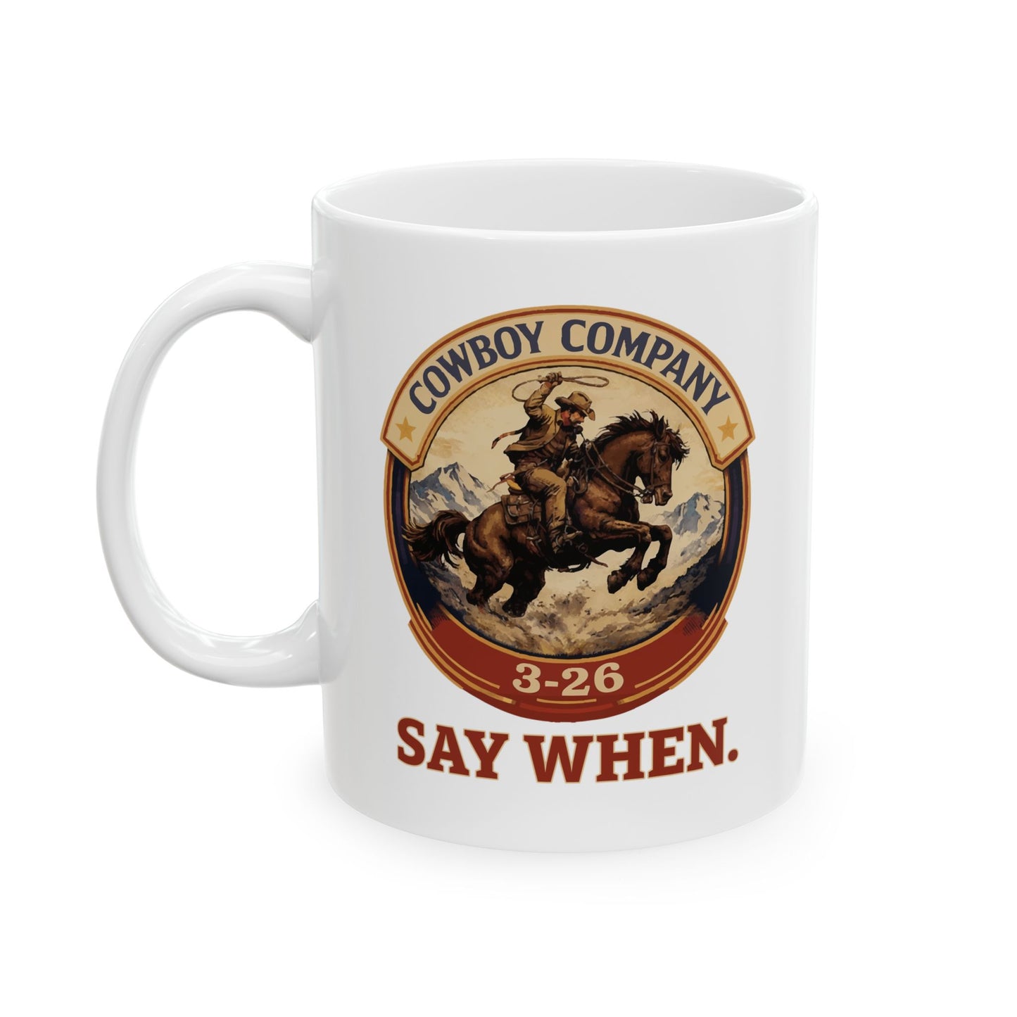 TBS Class 3-26 Golf Company Mug