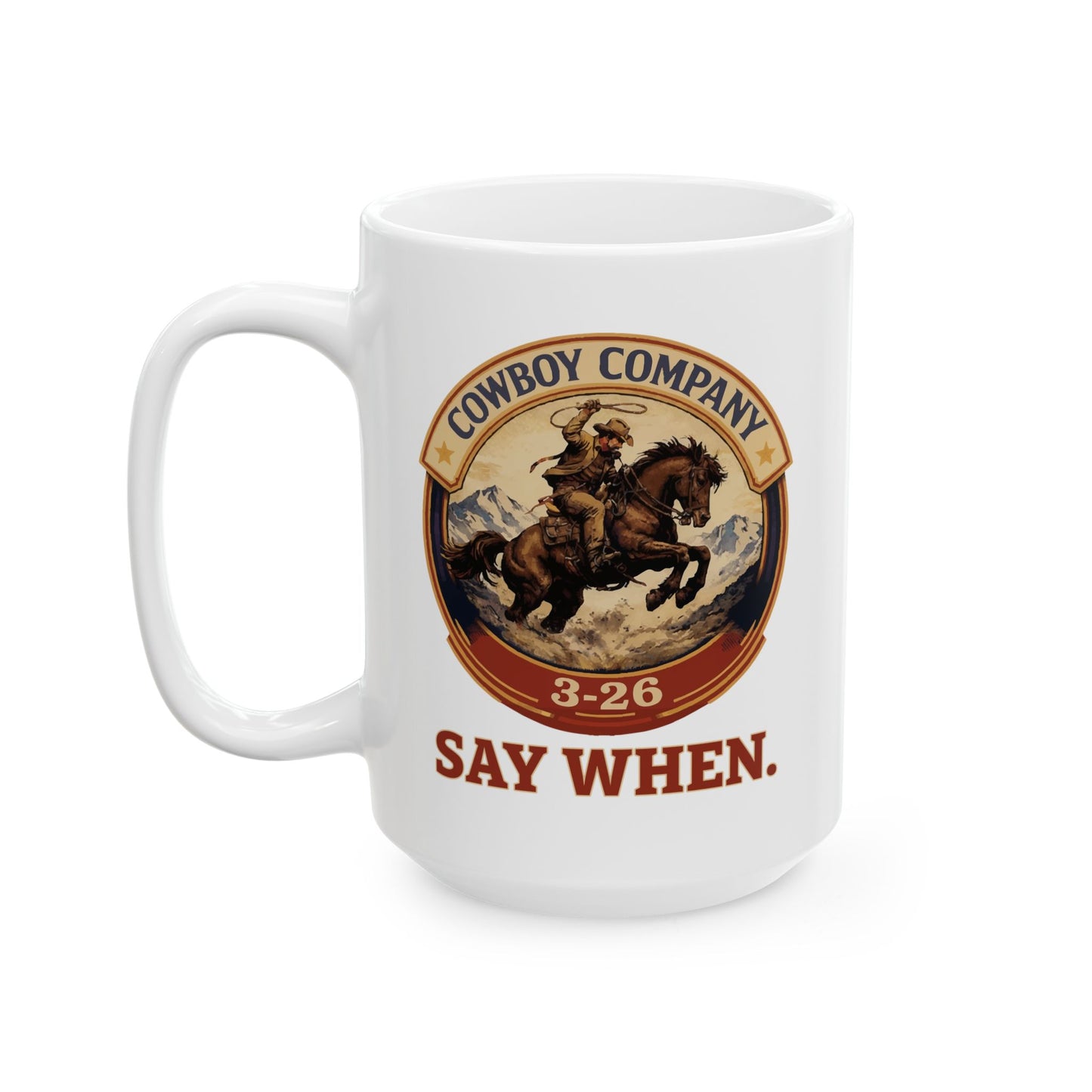 TBS Class 3-26 Golf Company Mug