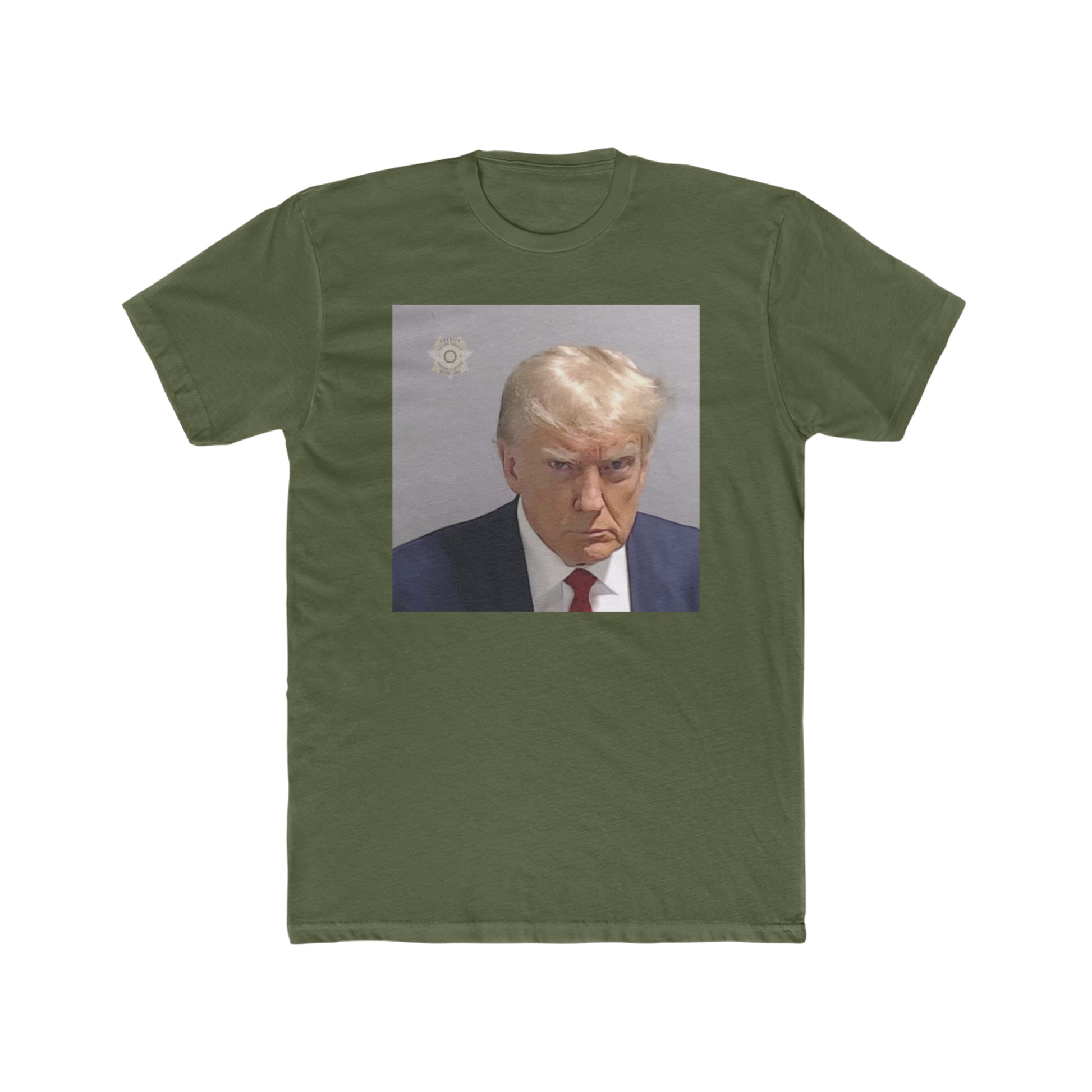 Green Donald Trump Mugshot Shirt