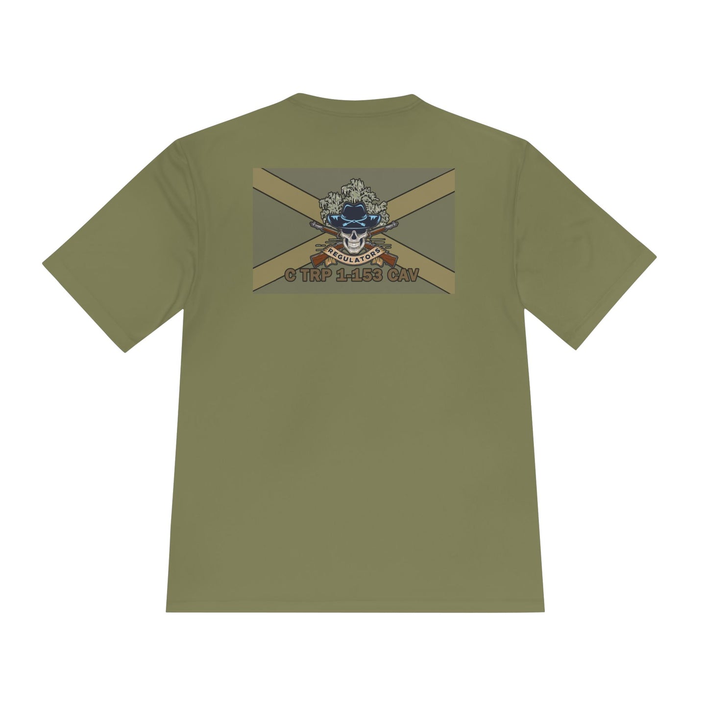 C Troop Flag Athletic Tee
