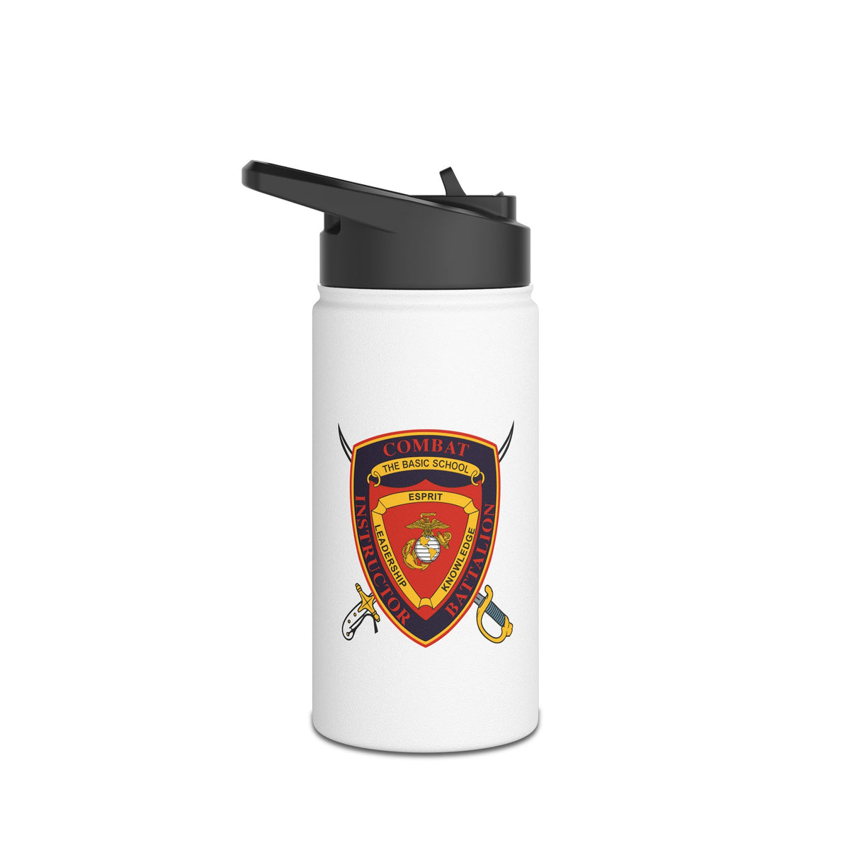 TBS Combat Instructor Battalion Stainless Steel Water Bottle
