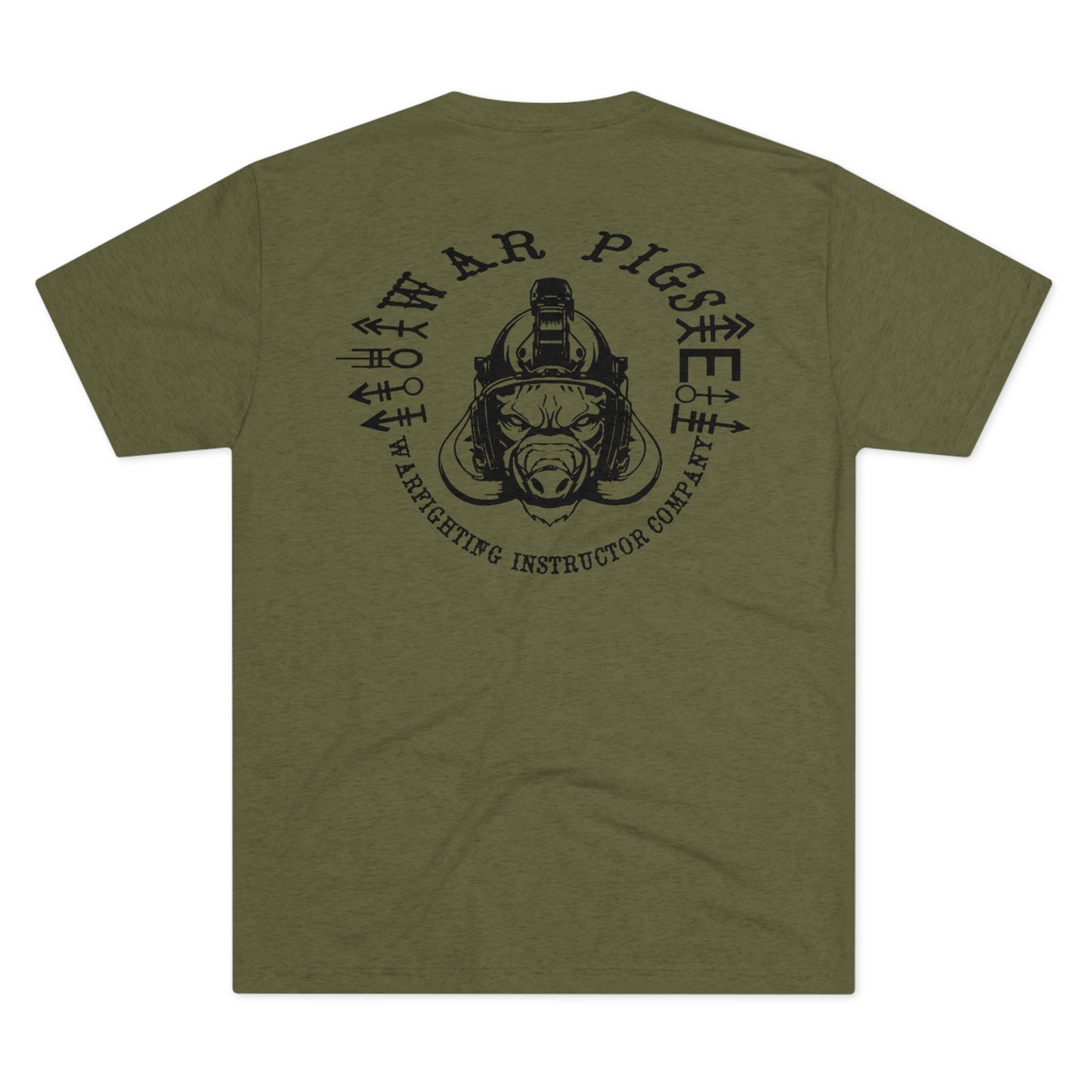 TBS Combat Instructor Battalion Athletic Tee