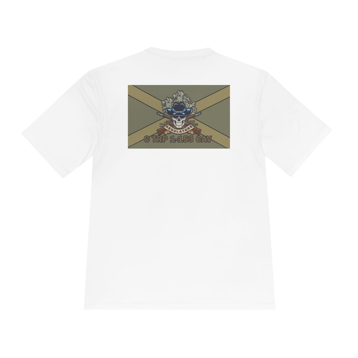 C Troop Flag Athletic Tee