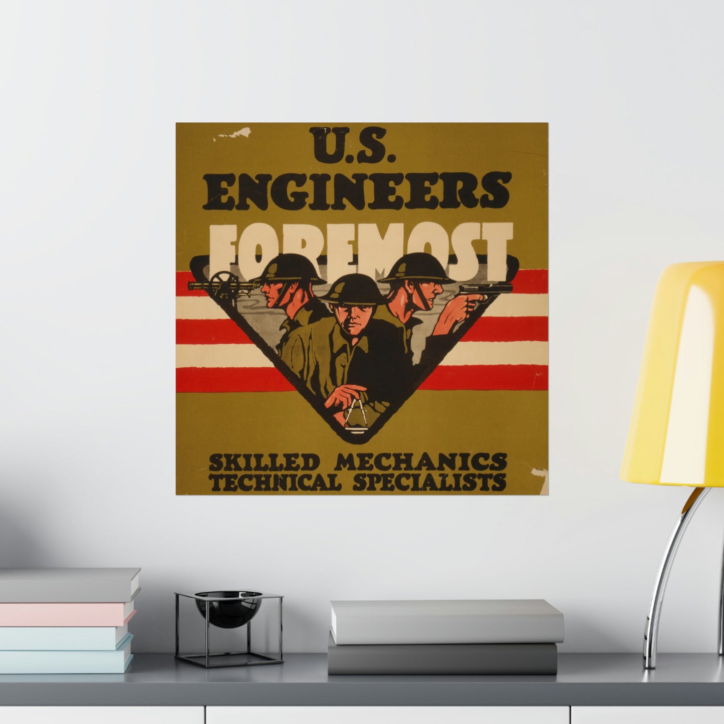 WWI Combat Engineer Recruiting Poster