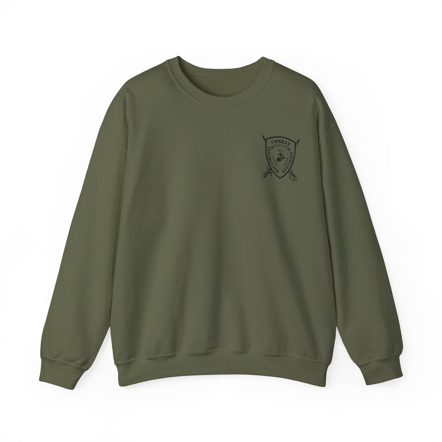 Military Green TBS Combat Instructor Battalion Sweatshirt