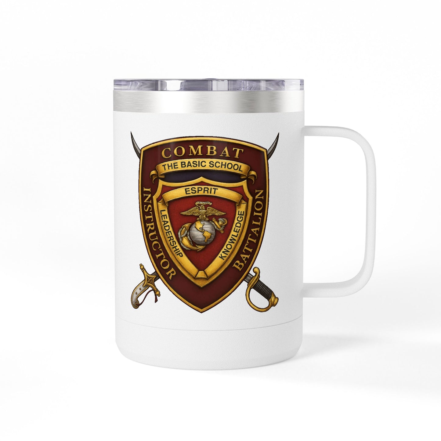TBS Combat Instructor Battalion Coffee Tumbler v2