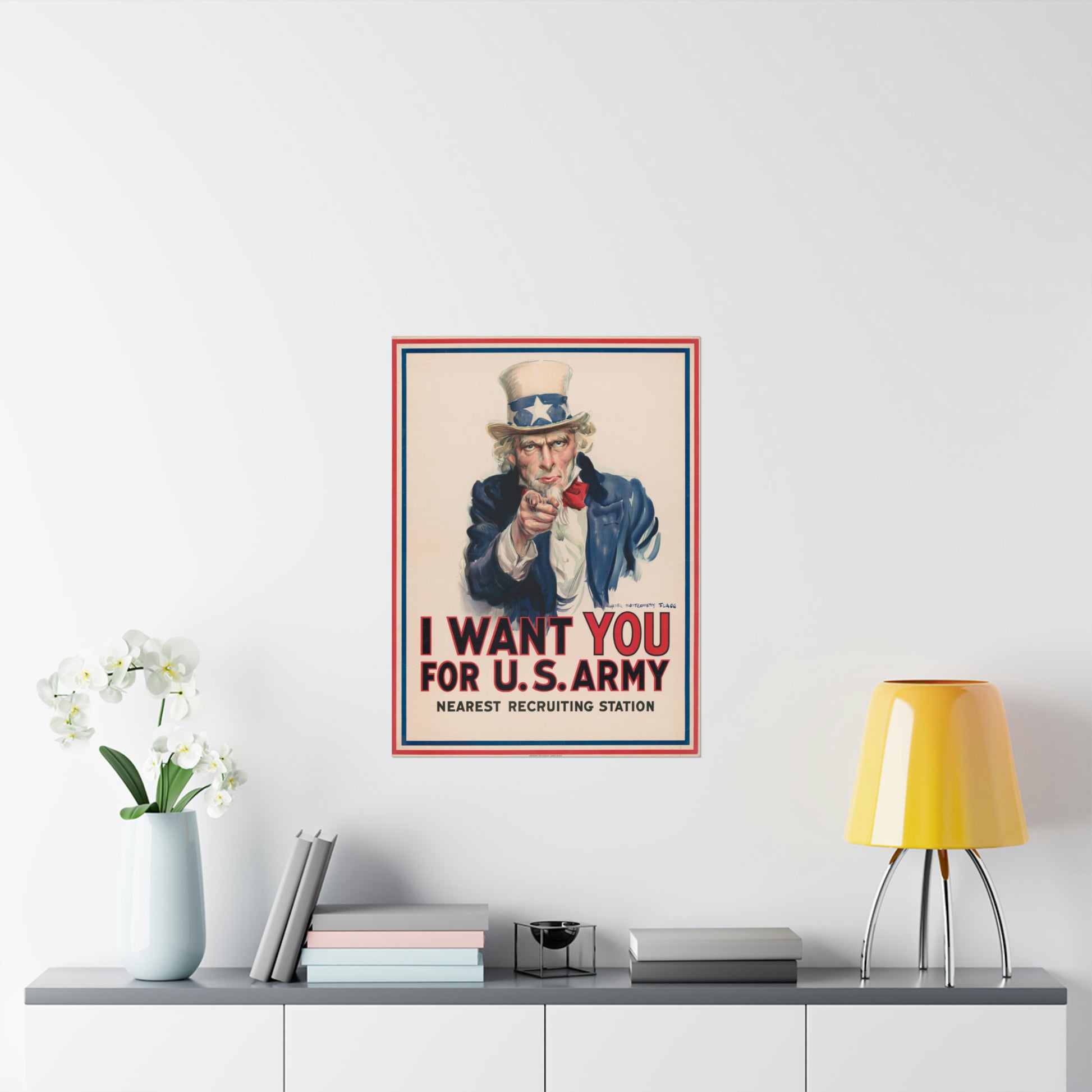 WWI Uncle Sam Recruiting Poster