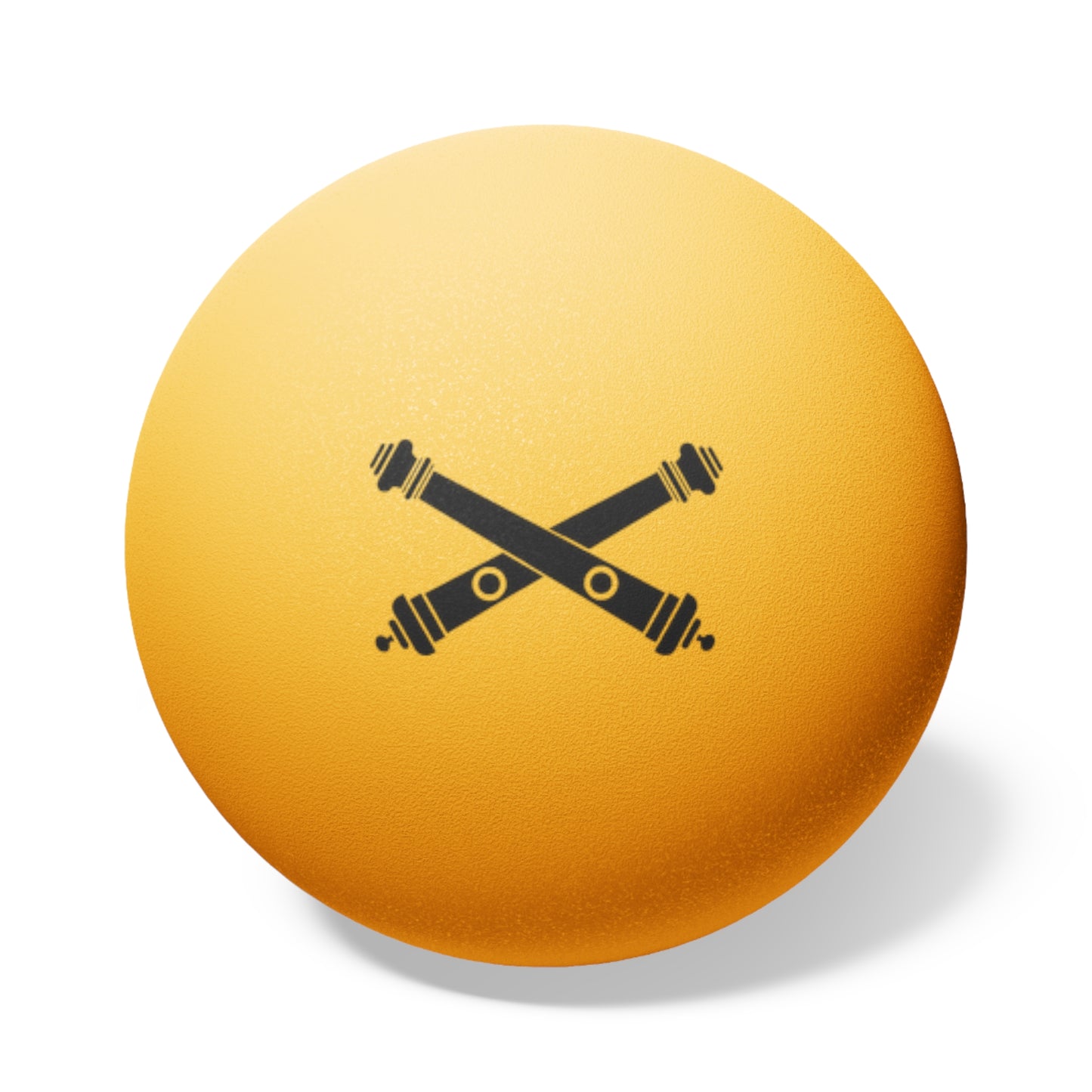 Artillery Crossed Cannons Beer Pong Ball Set