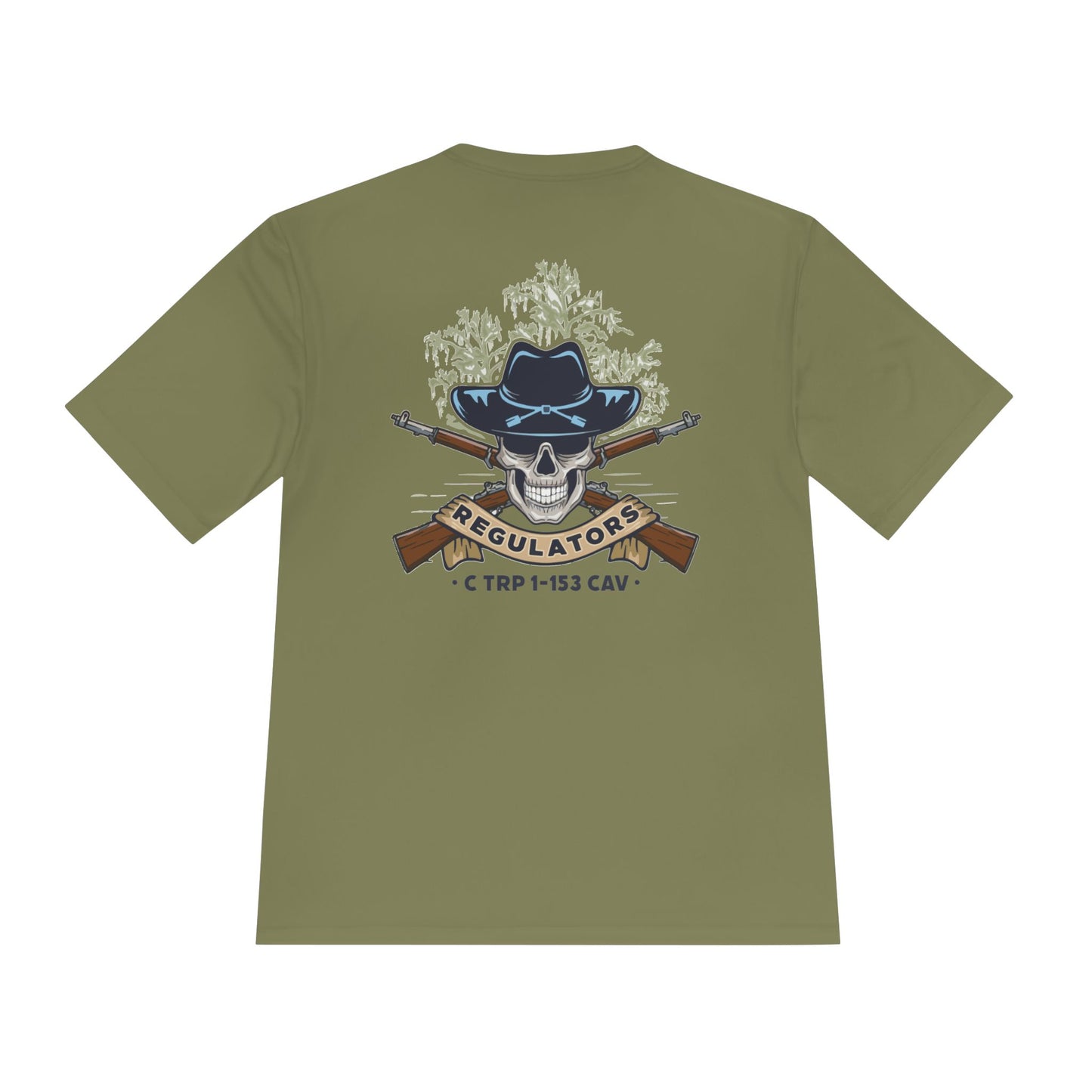 C Troop 1-153 Cav Regulators Athletic Tee