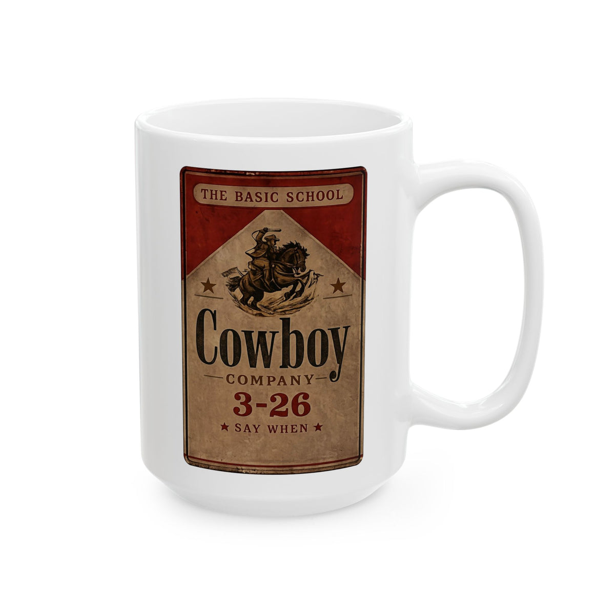 TBS Class 3-26 Charlie Company Mug