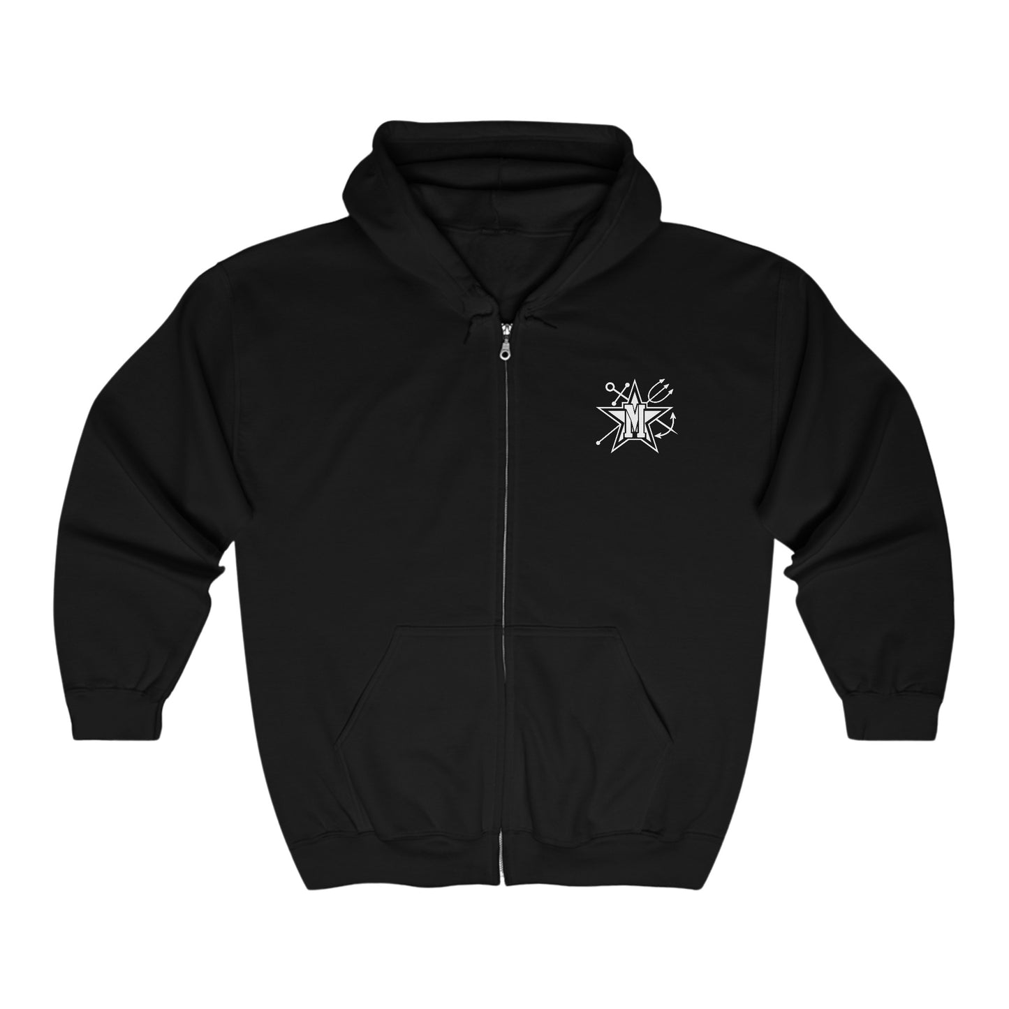 McDowell HS NJROTC Zip Hoodie