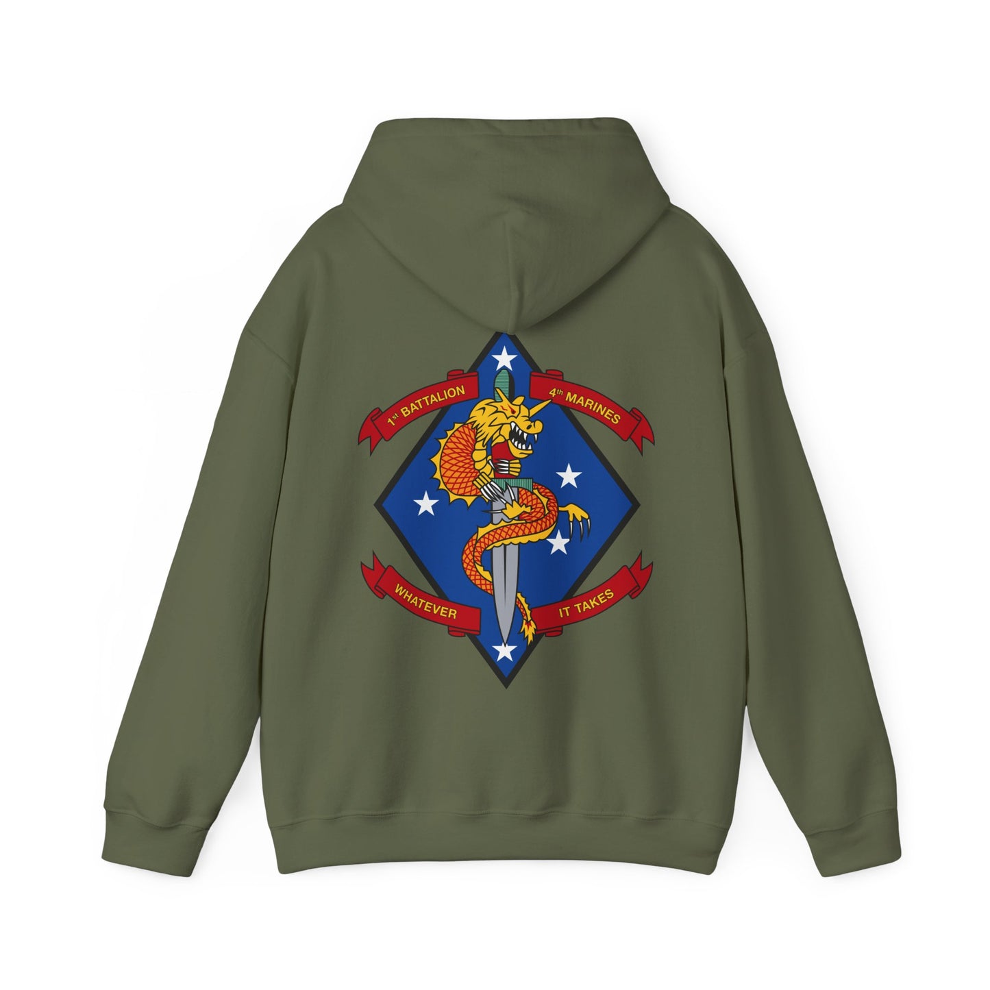 1st Battalion 4th Marines Hoodie