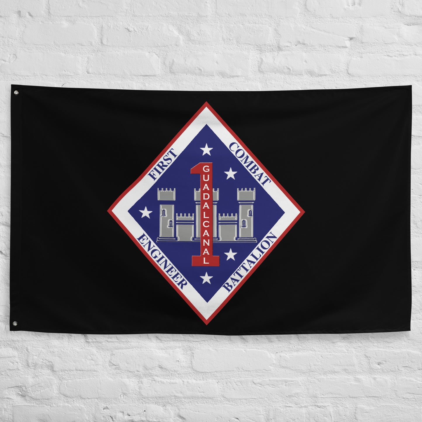 1st Combat Engineer Battalion Flag