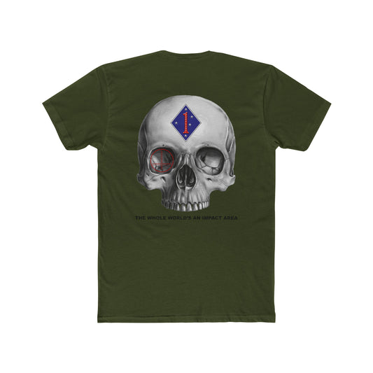 Military Green 1st Marine Division JTAC Tee