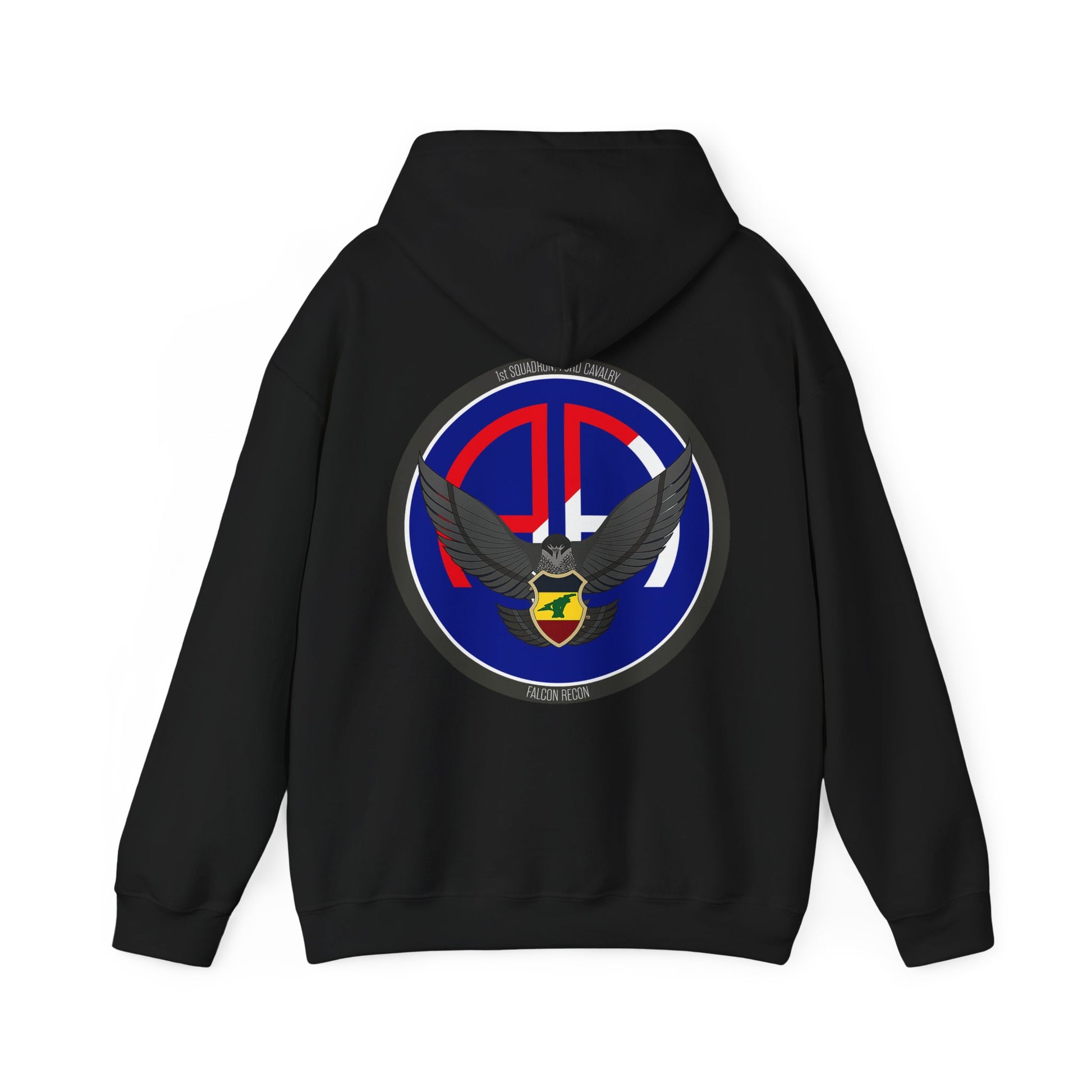 Black 1st Squadron, 73rd Calvary Hoodie