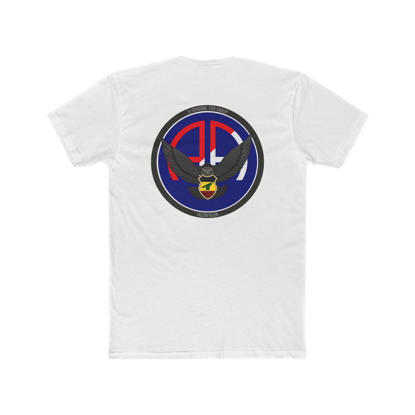White 1st Squadron, 73rd Calvary Shirt