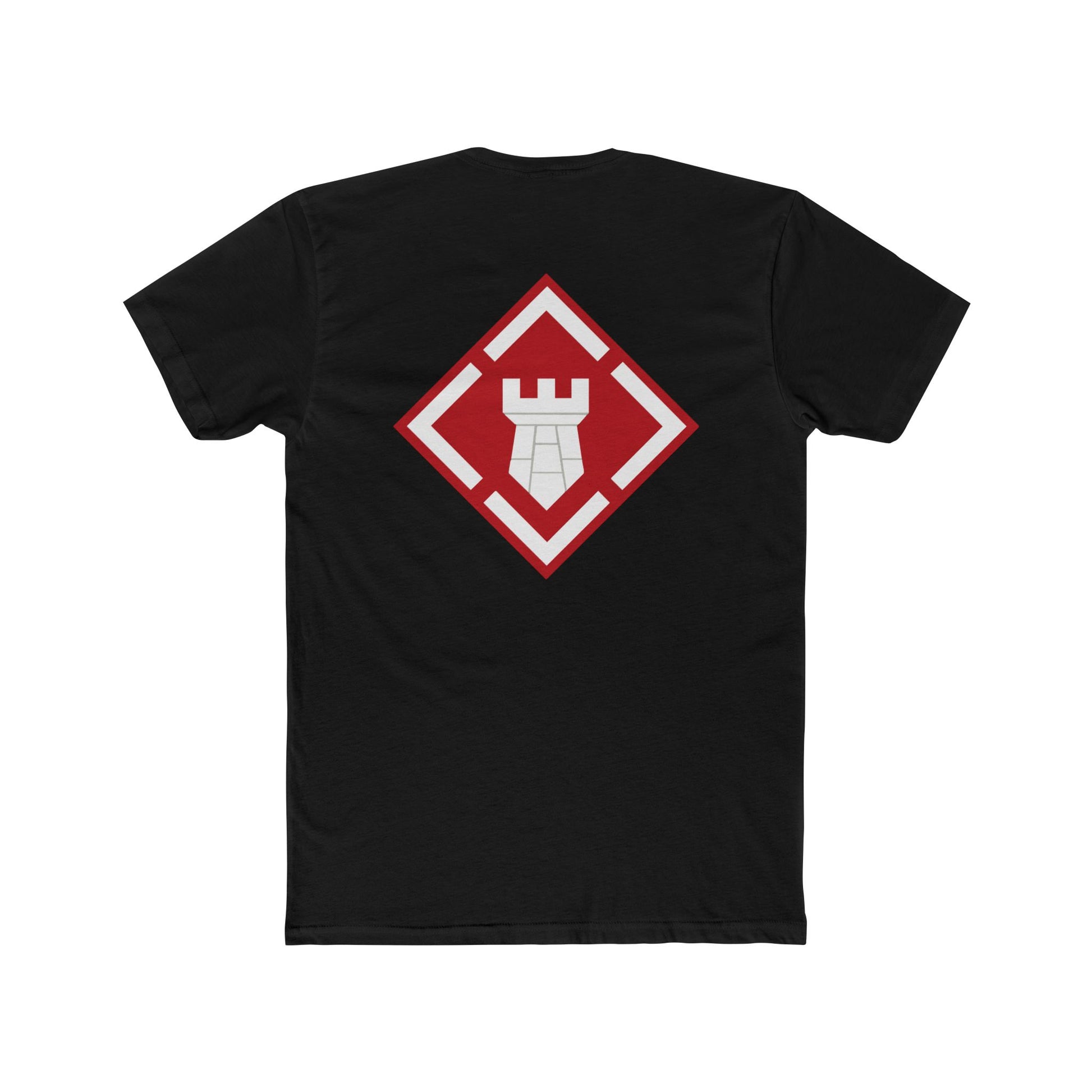 Black 20th Engineer Brigade Tee
