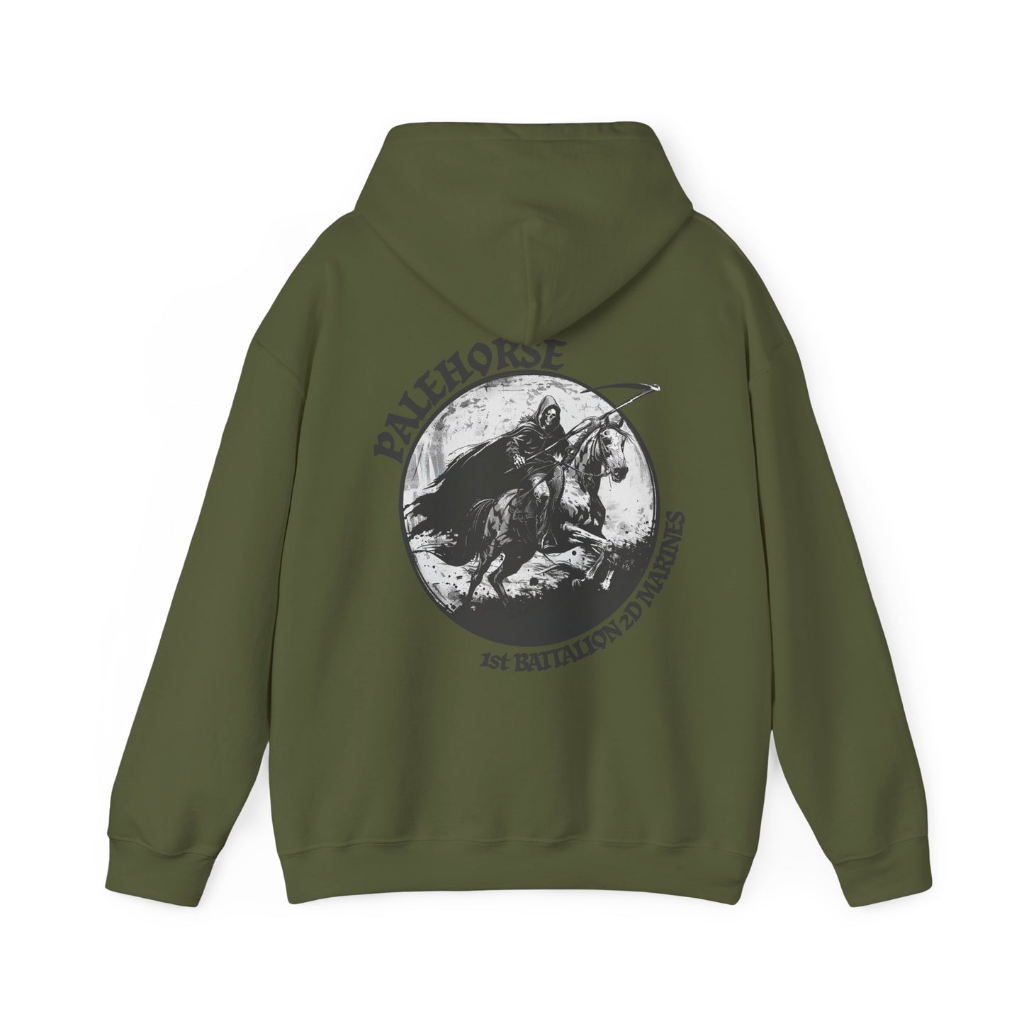 1st Battalion 2nd Marines Palerider Hoodie