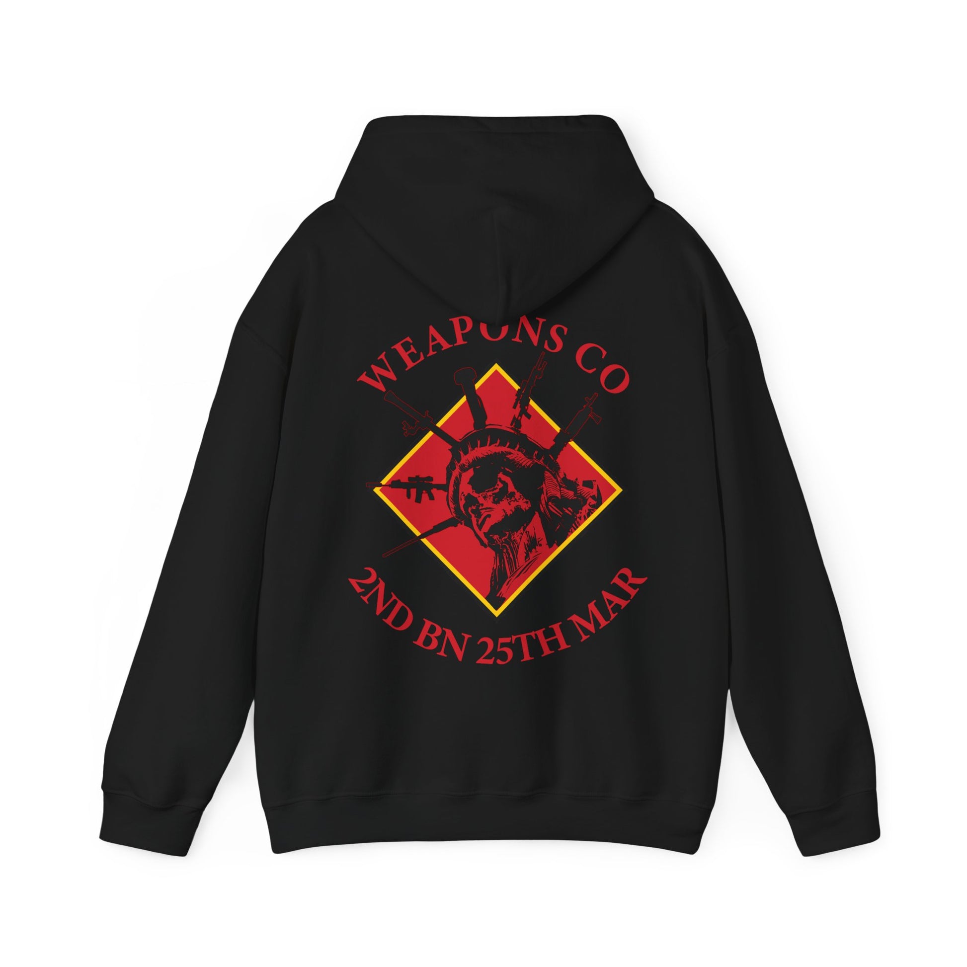 Black 2nd Battalion 25th Marines Hoodie