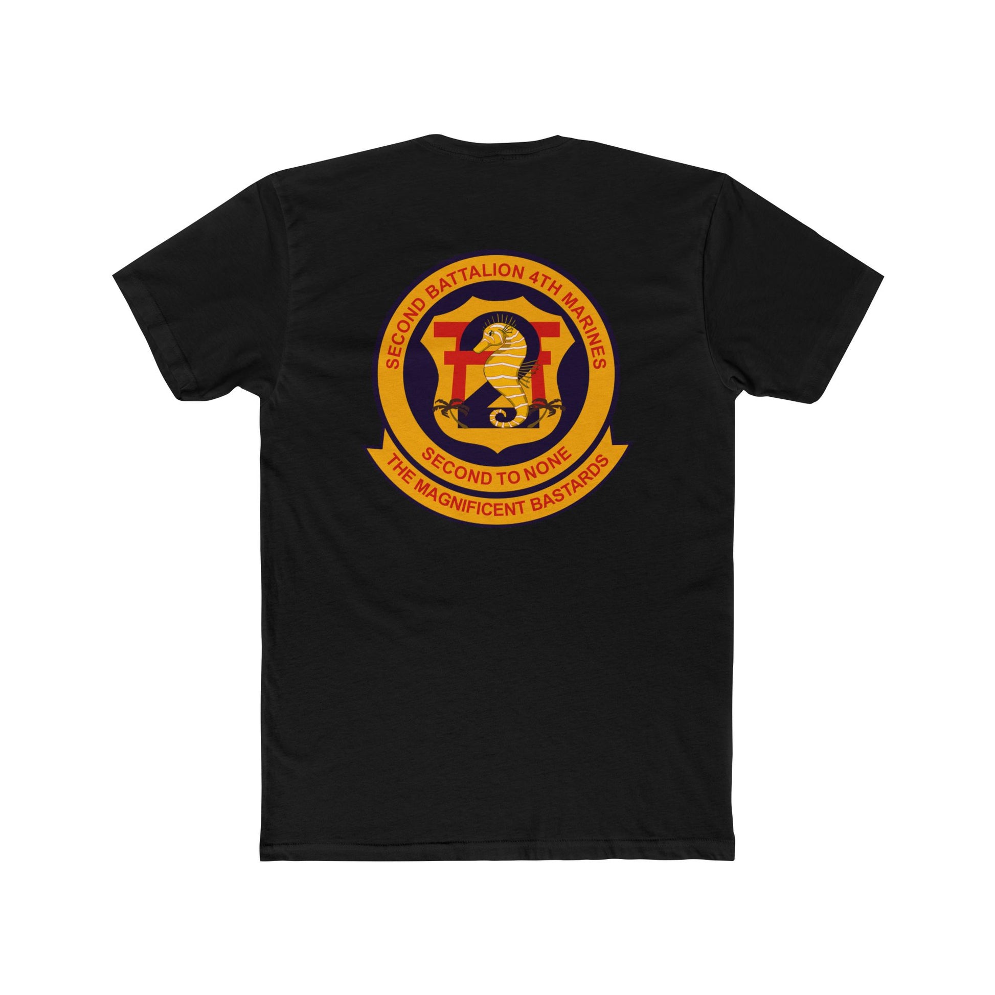 Black 2nd Battalion 4th Marines shirt