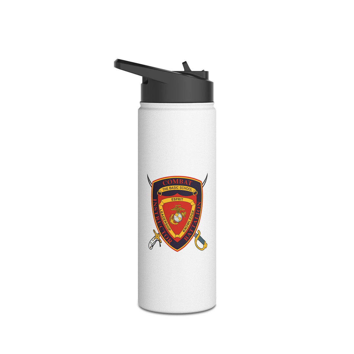 TBS Combat Instructor Battalion Stainless Steel Water Bottle