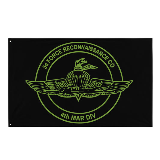 3d Force Reconnaissance Company Flag