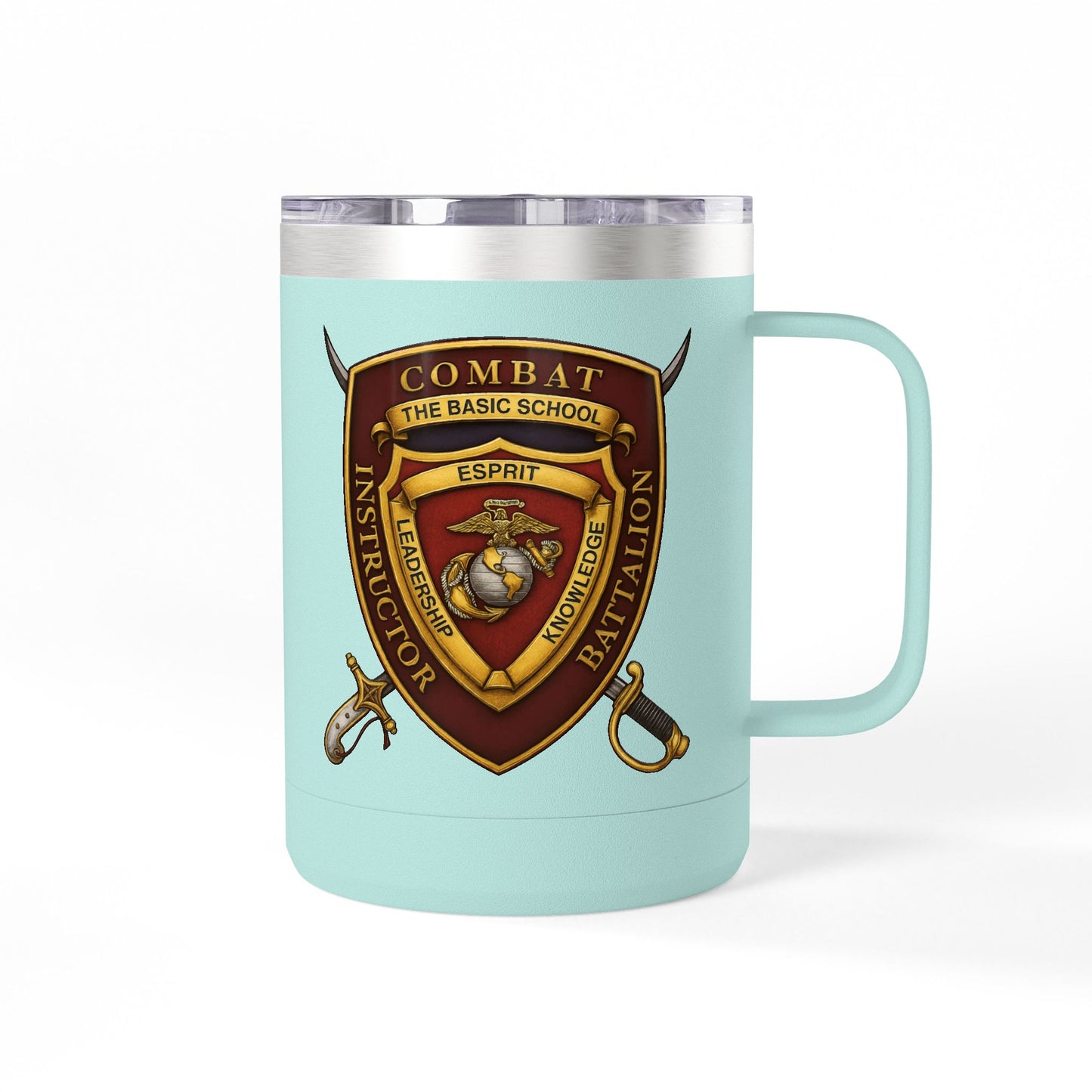 TBS Combat Instructor Battalion Coffee Tumbler v2